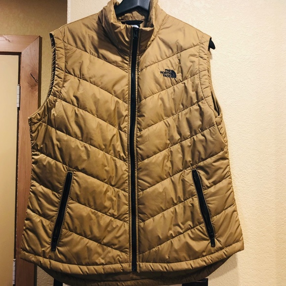 The North Face Jackets & Blazers - The North Face  vest XL gold